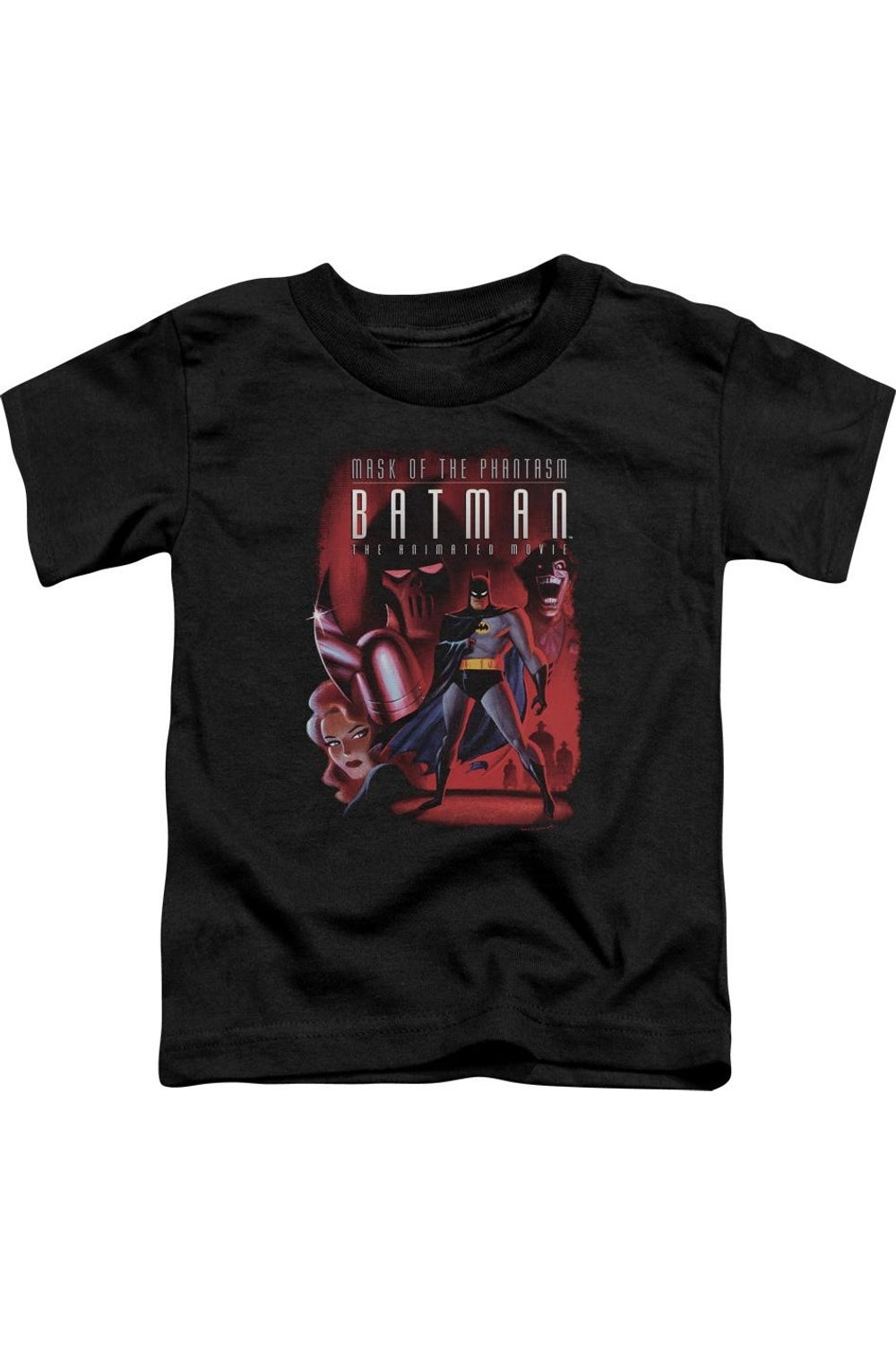 

Футболка с коротким рукавом для малышей Batman Phantasm Cover Gildan, черный