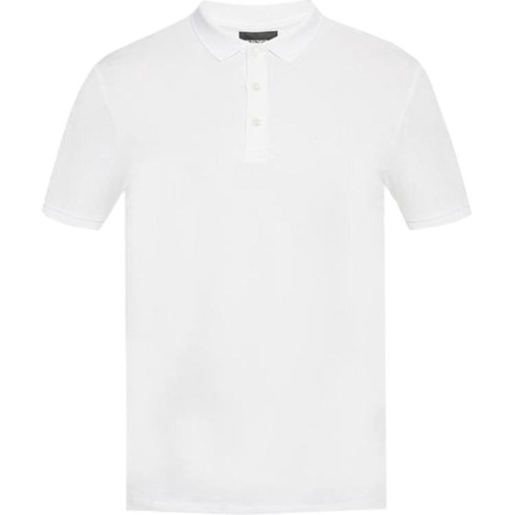 

EMPORIO ARMANI Белая поло для мужчин, Белый, EMPORIO ARMANI Белая поло для мужчин
