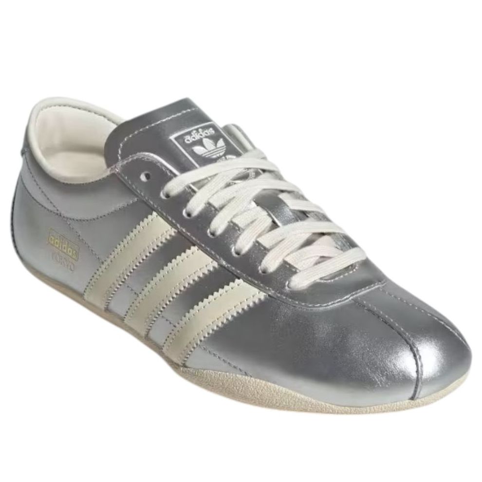 Кроссовки (WMNS) adidas Tokyo 'Silver Metallic Cream White' — фото 2