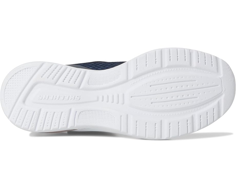 Детские кроссовки SKECHERS KIDS Microspec Max Advance-Squad-P 404105L (Little Kid/Big Kid), Navy/Charcoal — фото 3