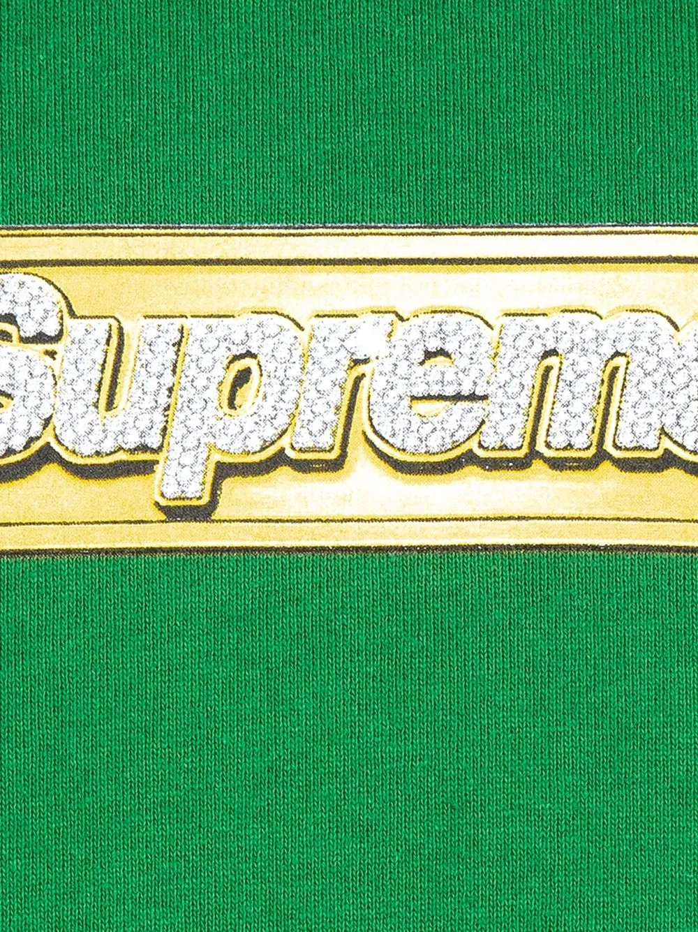 Худи Bling Box Logo Supreme, зеленый — фото 3