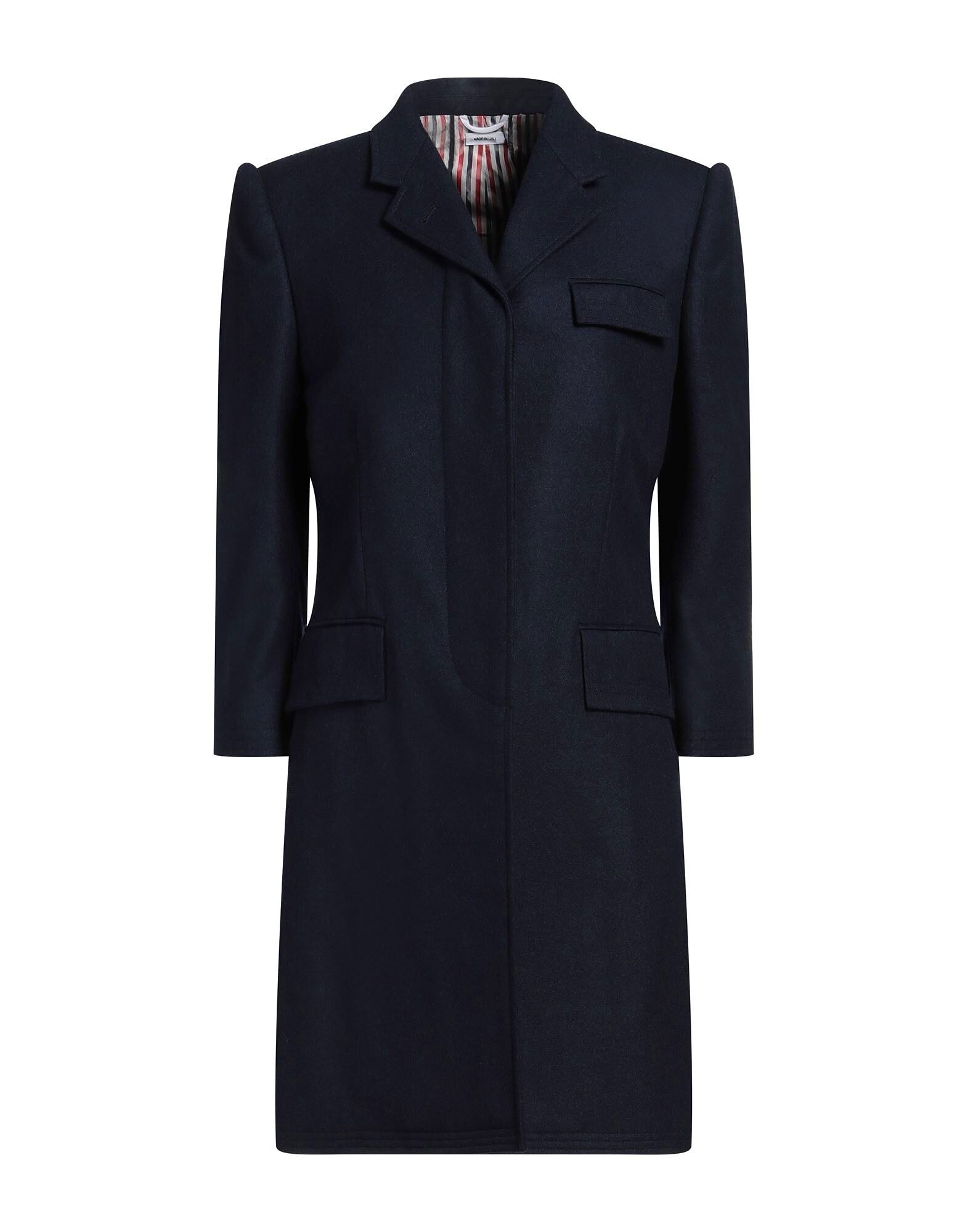 

Пальто Thom Browne, темно-синий