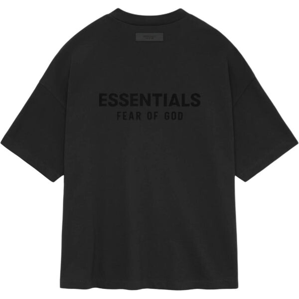 Футболка ss24 v neck t-shirt 'black' Fear Of God Essentials, черный — фото 2
