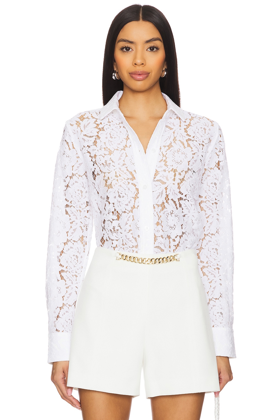 

Кружевная блузка Marcello Generation Love, white
