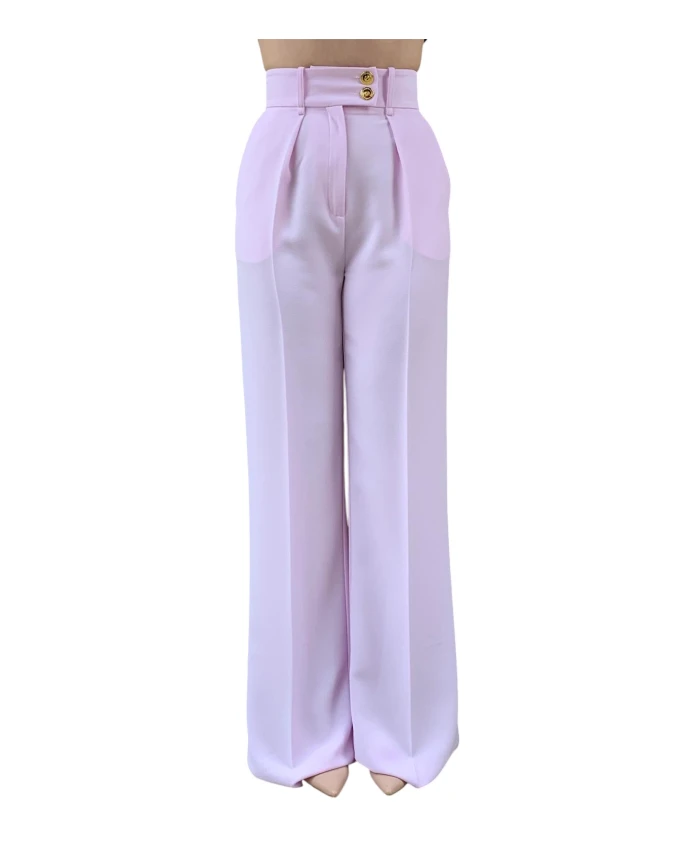 

Брюки с широкими штанинами Elisabetta Franchi, белый