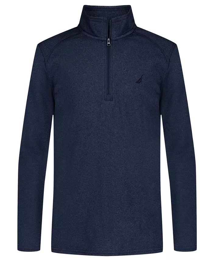 

Мальчики 4-20 куртка с четвертью молнией Nautica, синий