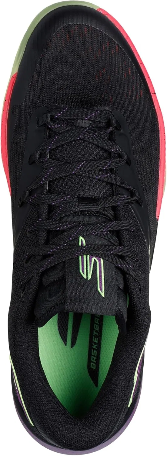 Мужские баскетбольные кроссовки Skechers Skx Nexus, Black Violet — фото 3