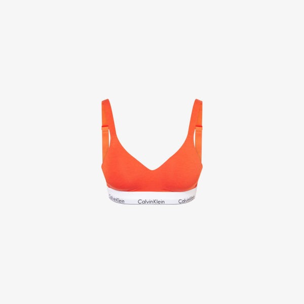 

Бралетт из хлопковой смеси Icon Modal Lift Calvin Klein, цвет molten