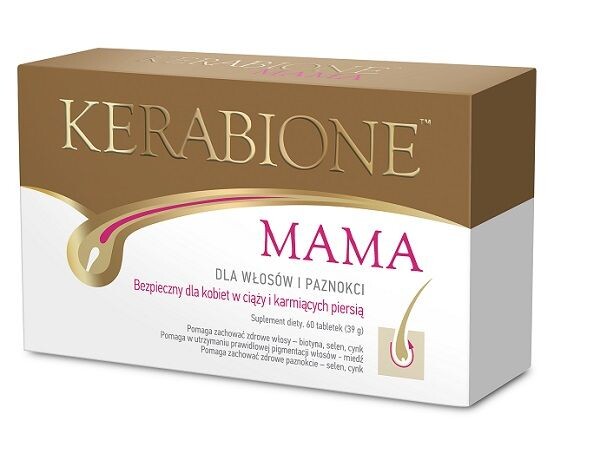 

Подготовка волос, кожи и ногтей Kerabione Mama, 60 шт