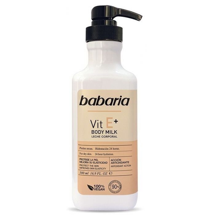 

Набор косметики Vit E + Leche Corporal Babaria, 500 ml