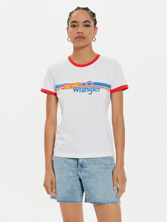 

Футболка узкого кроя Wrangler, белый
