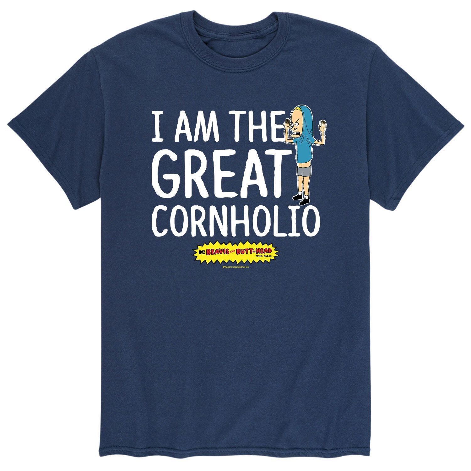 

Мужская футболка Beavis & Butthead Cornholio Licensed Character