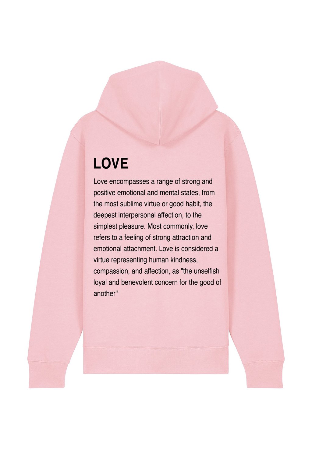 

Толстовка на молнии LOVE DEFINITION BACK PRINT Mira Paris, фуксия