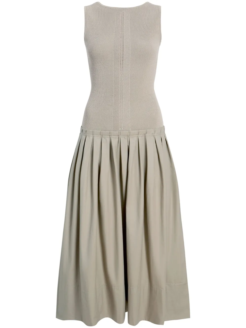 

Платье макси Tori Proenza Schouler White Label, нейтральный