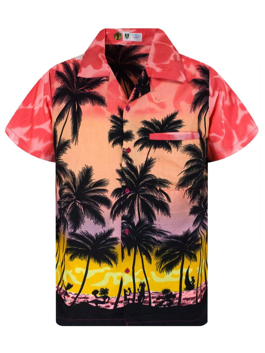 

Рубашка King Kameha Beach Eclectic, красный