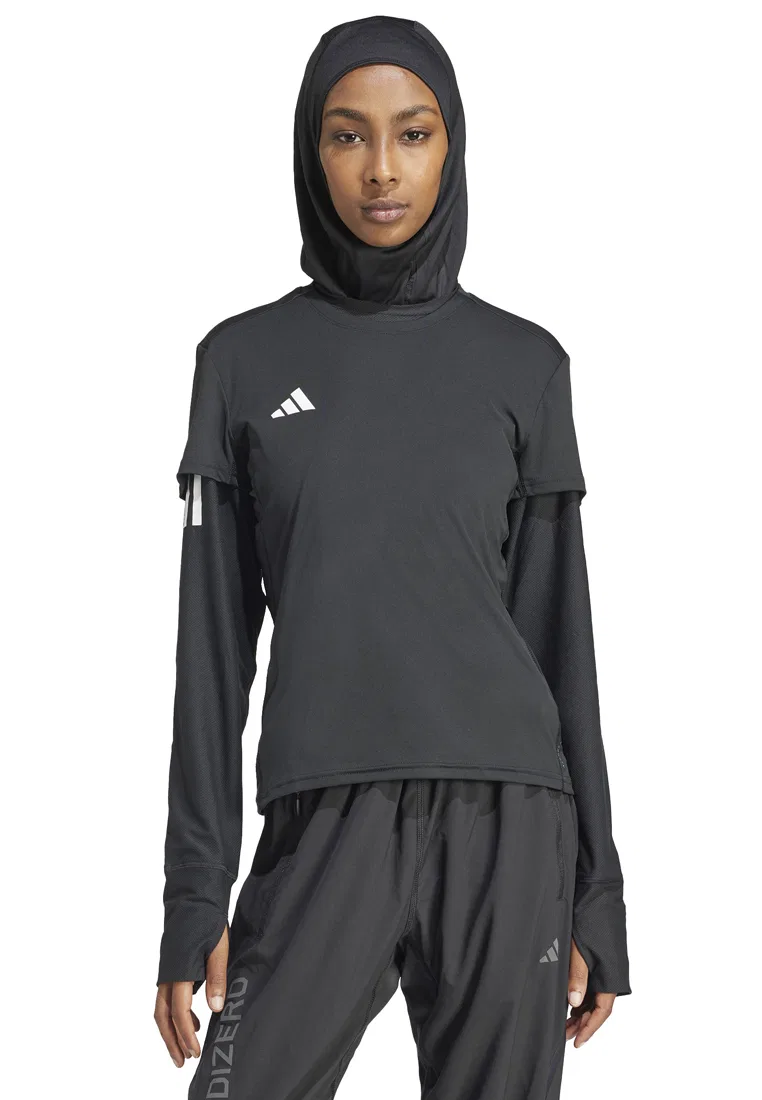 Футболка беговая, Adizero Essentials, Adidas, черный
