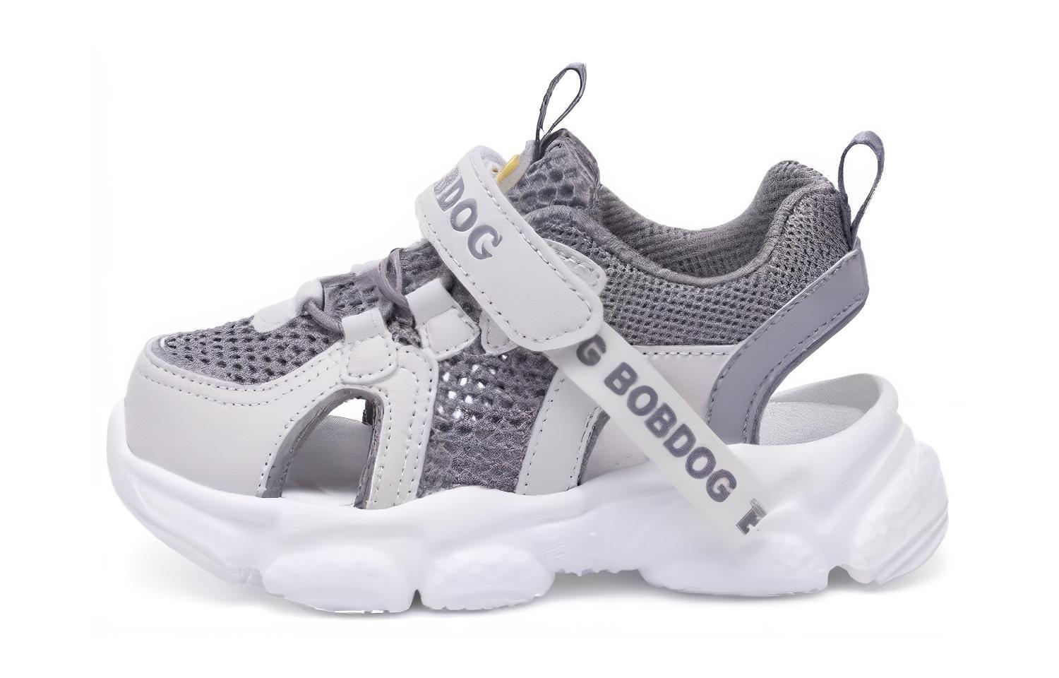 

Сандалии детские дышащие с амортизацией Rebound BOBDOG, Beige/Lead Gray