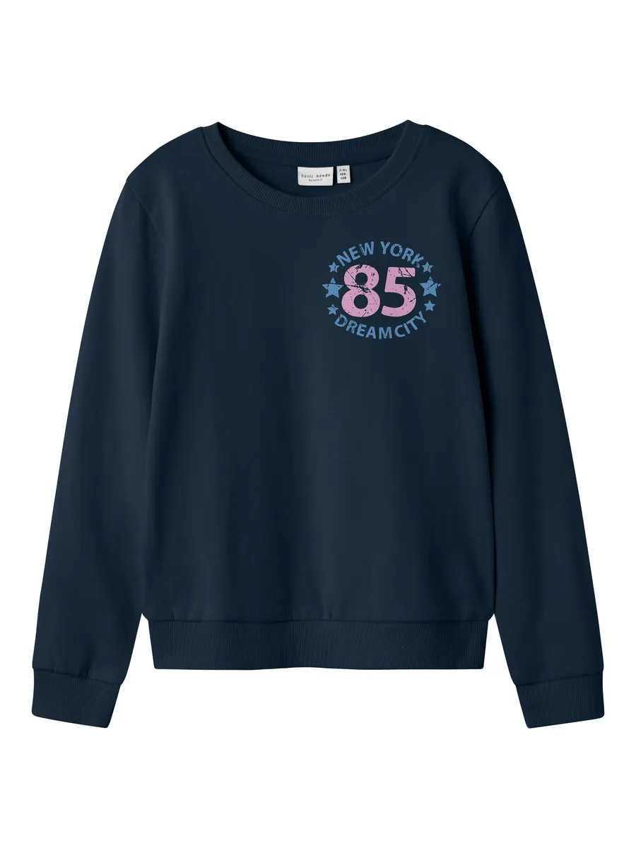 

Толстовка Name It "NKFVASACHA LS SWEAT UNB ", цвет Dark Sapphire