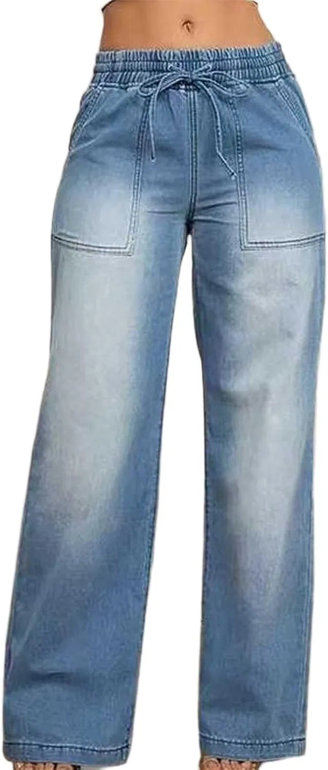 Джинсы boyfriend Light Blue