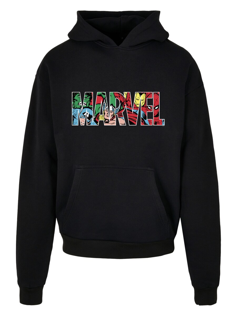 

Толстовка с капюшоном F4NT4STIC Sweatshirt Marvel Avengers Logo Character infill, черный