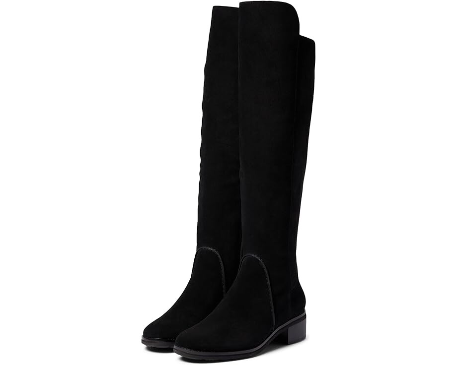 

Ботинки Cole Haan Calgary Water Resistant OTK Boot, цвет Black Suede