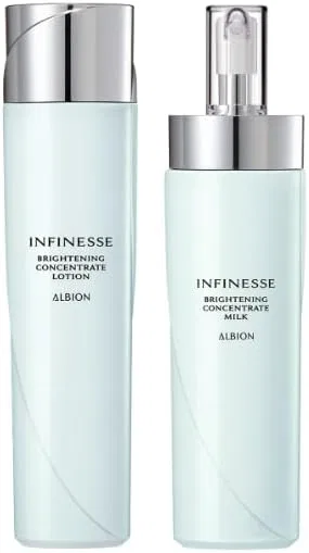 Лосьон осветляющий Amfinesse Brightening Concentrate Lotion 200 мл + молочко 200 г