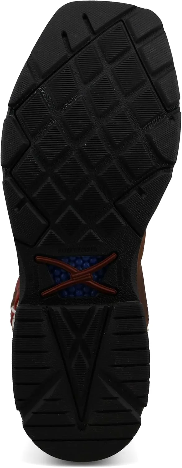 Рабочие ботинки Twisted X Men's 11" Western, с защитным носком, цвет имбирь и груша, размер 7 D, мультиколор — фото 2