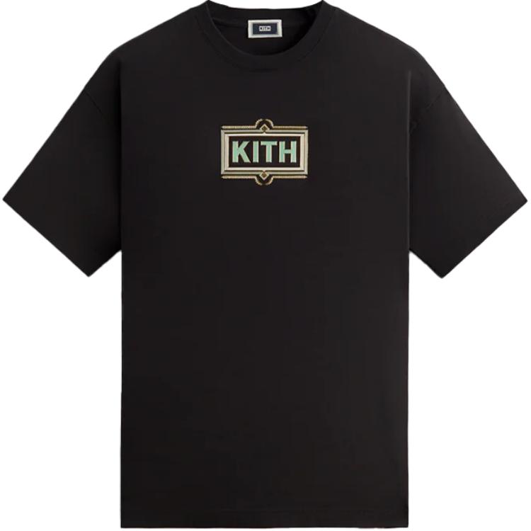 

Футболка Ornate Classic Logo KITH, черный