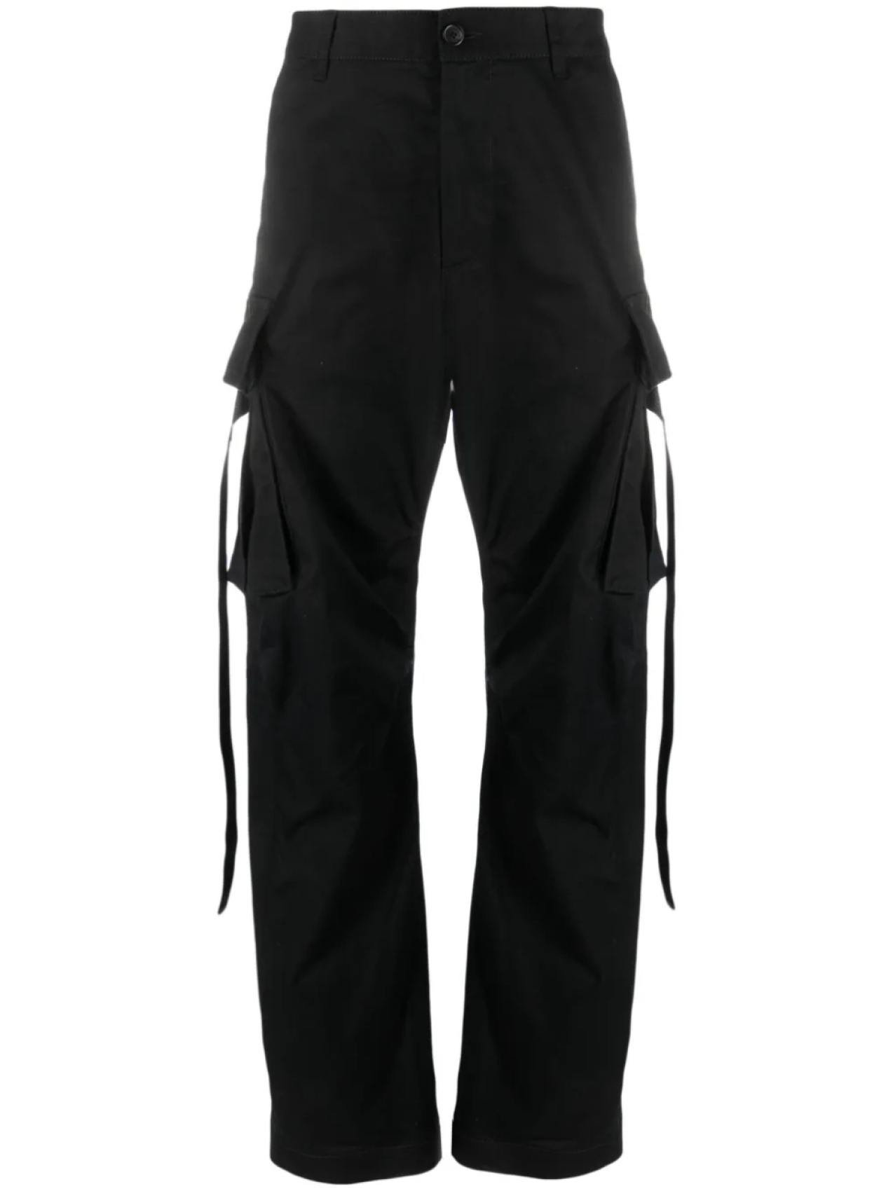 

DSQUARED2 прямые брюки карго, черный