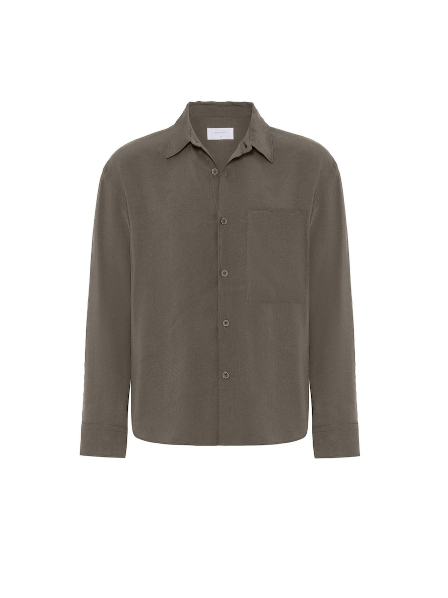 

Рубашка на пуговицах классического кроя Antioch, хаки