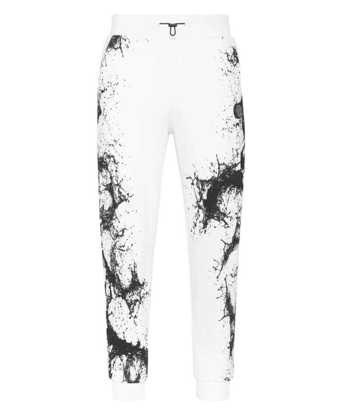 

Спортивные штаны, брызги Plein Sport, белый