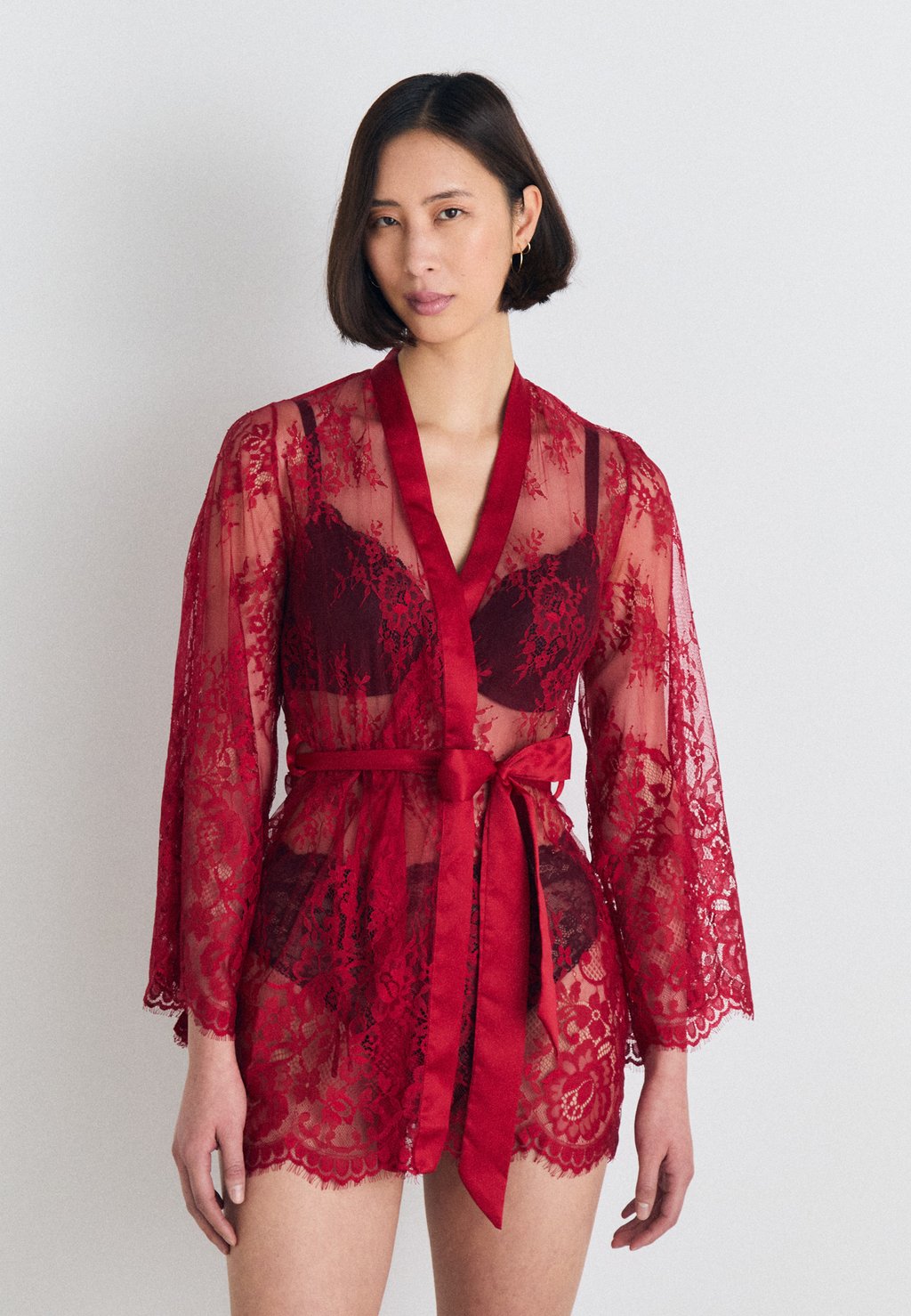 

Халат KIMONO ALLOVER ISABELLA Hunkemöller, красный