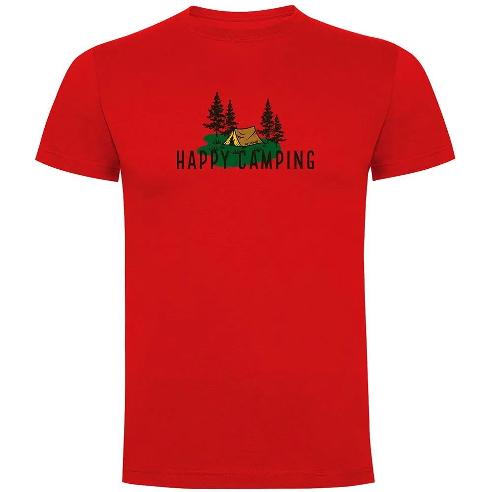 

Футболка Kruskis Happy Camping, красный