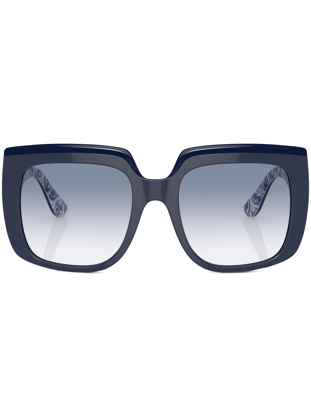 

Солнцезащитные очки с эффектом градиента Dolce & Gabbana Eyewear, синий