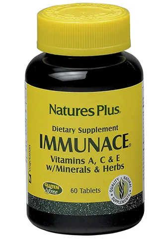

Immunace 60 безглютеновые батончики Natures Plus