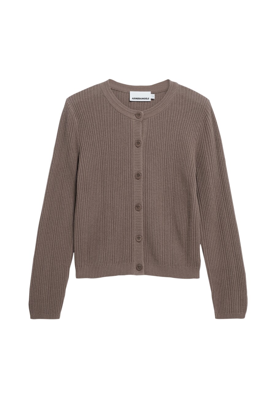

Вязаный кардиган ARMEDANGELS Ricalaa Lino, Brown