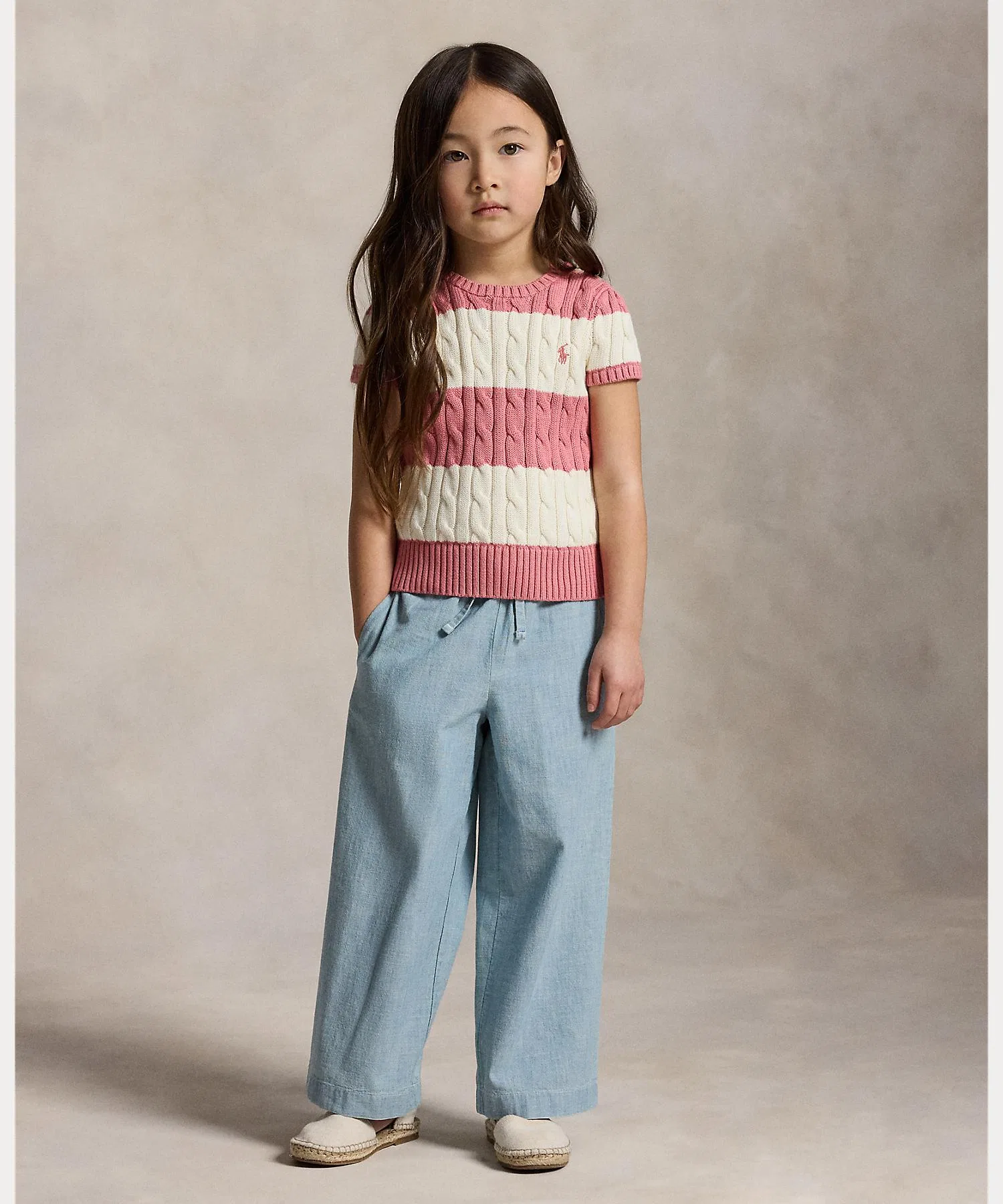 Детские брюки POLO RALPH LAUREN CHILDRENSWEAR широкие