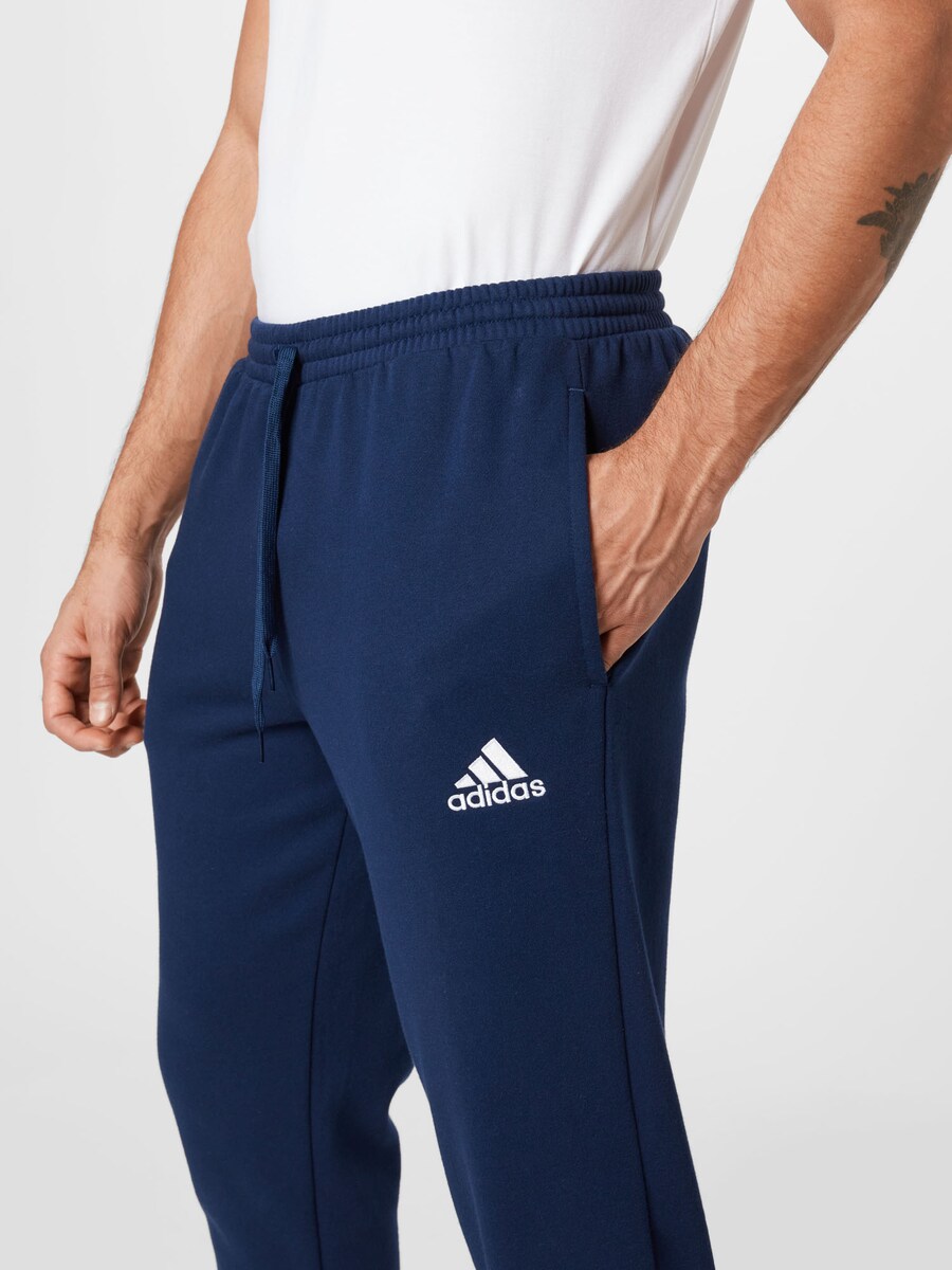 Зауженные тренировочные брюки ADIDAS PERFORMANCE Entrada 22, морской синий — фото 3