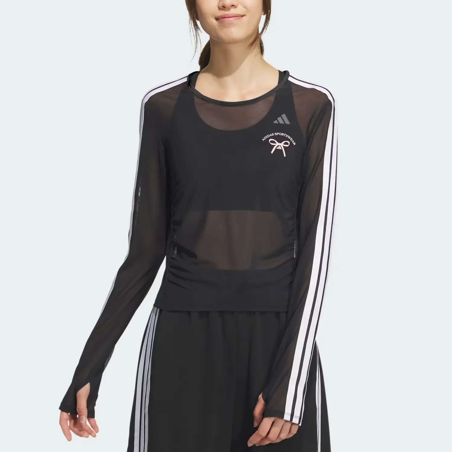 Adidas Футболка для танцев Women's Black — фото 4
