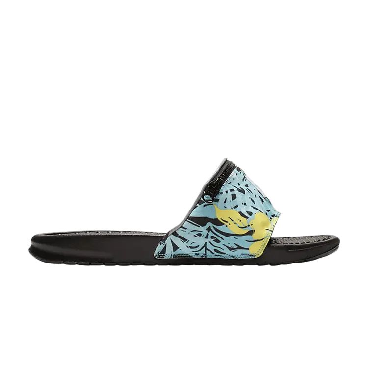

Сандалии Nike Benassi JDI Print 'Fanny Pack', черный