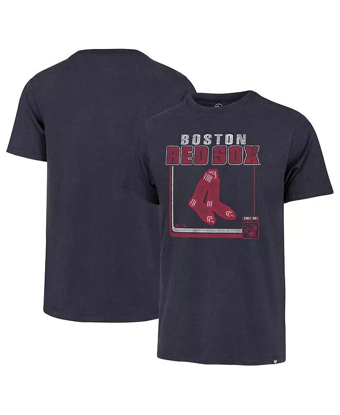 

Мужская темно-синяя футболка Boston Red Sox Borderline Franklin '47 Brand