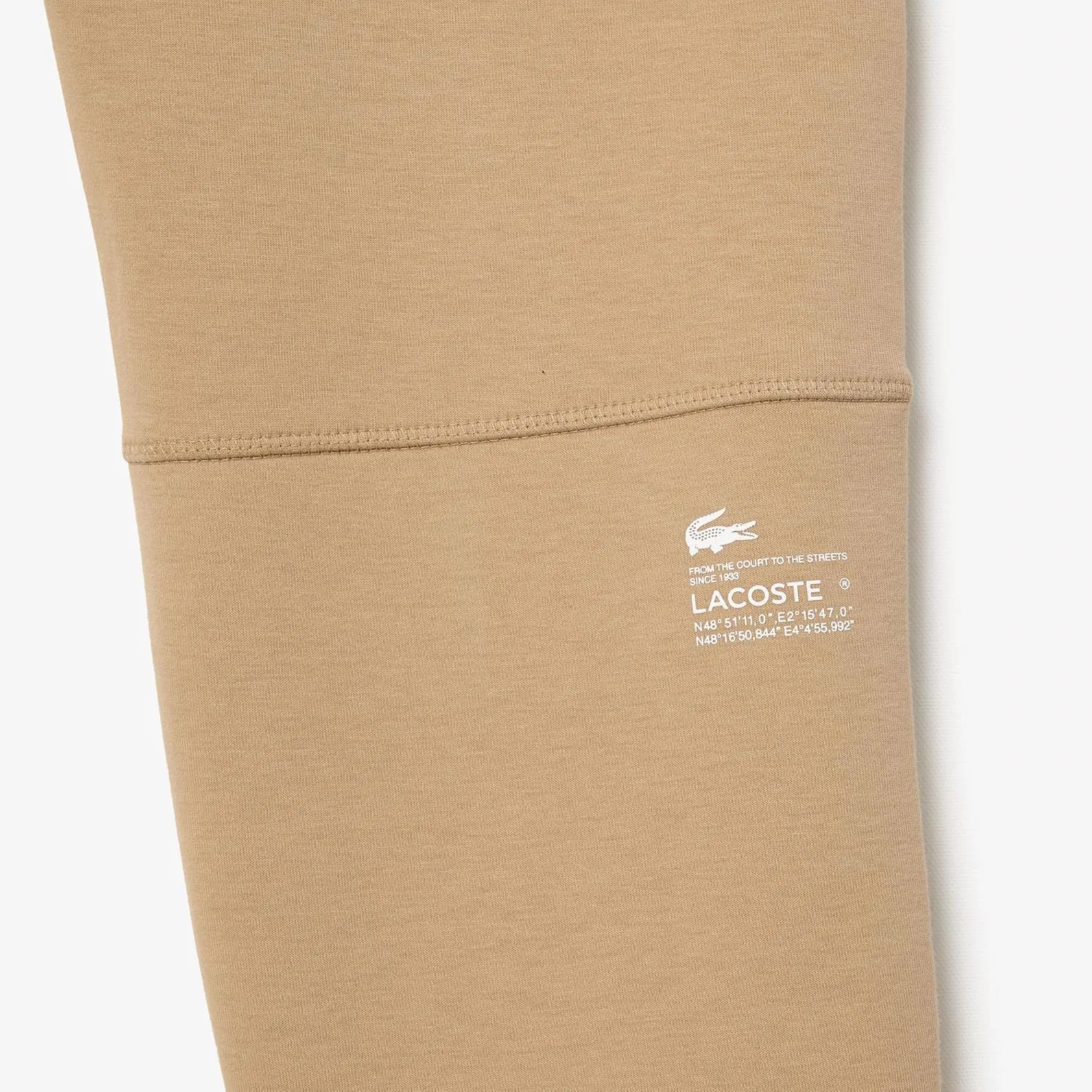 Тренировочные брюки Lacoste Viennese Beige — фото 4