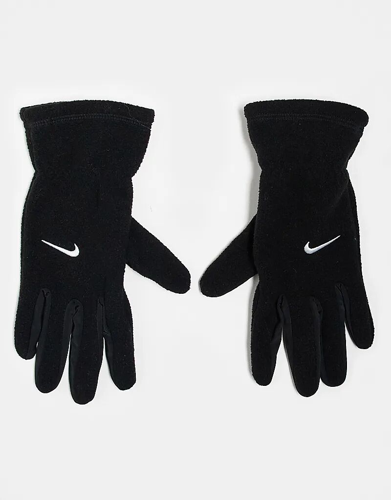 

Флисовые перчатки Therma-Fit черного цвета Nike