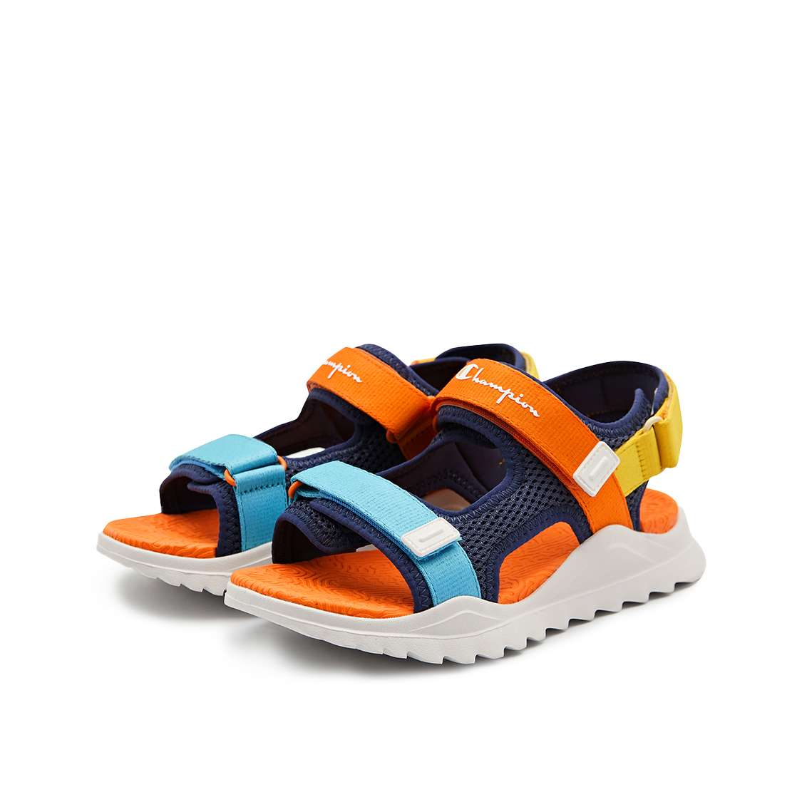 Детские сандалии Champion Kids, оранжевый/желтый — фото 2
