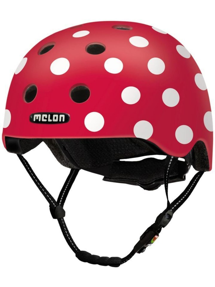 

Melon Helmets Городской велосипедный шлем "All Stars" красного цвета