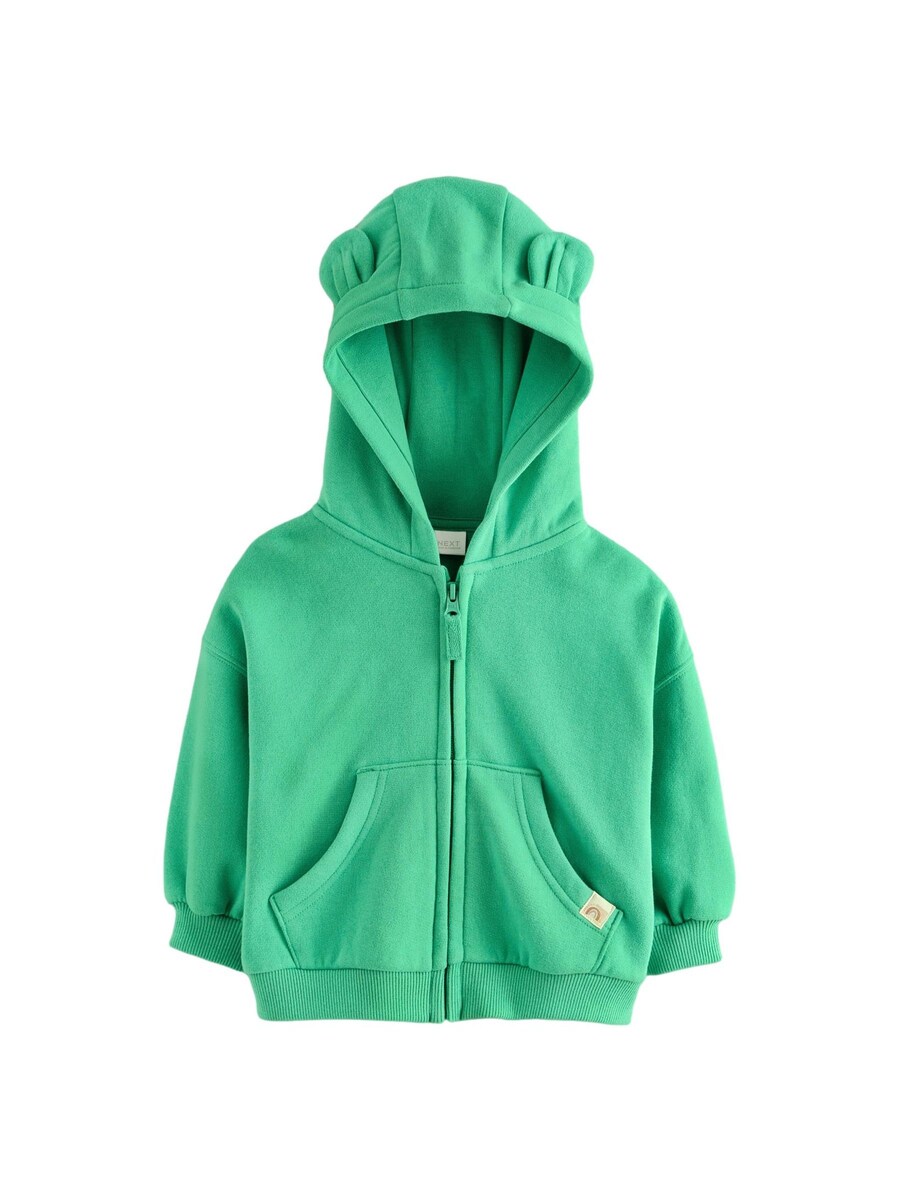 

Худи Next Zip-Up Hoodie, зеленый