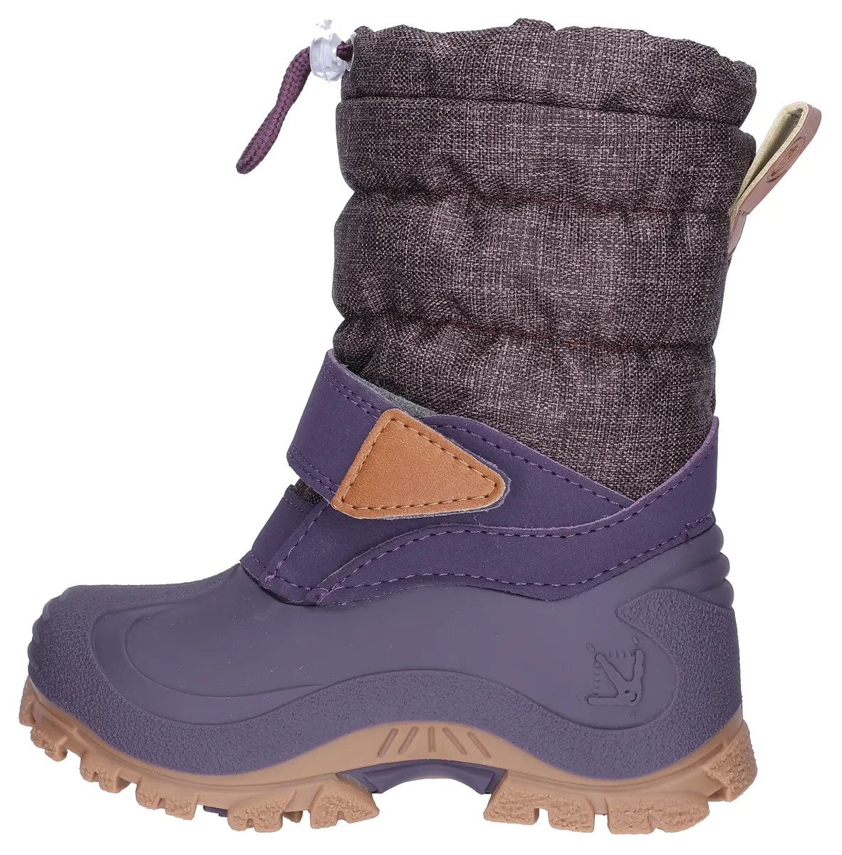 

Зимние сапоги Lurchi "Snowboots Finn" из натуральной шерсти, цвет Lila-Gemustert