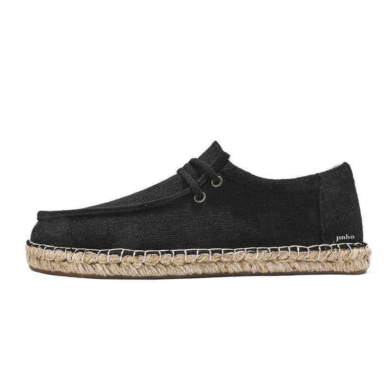 

Jinho Мужские повседневные кроссовки Low Top черные, цвет Black
