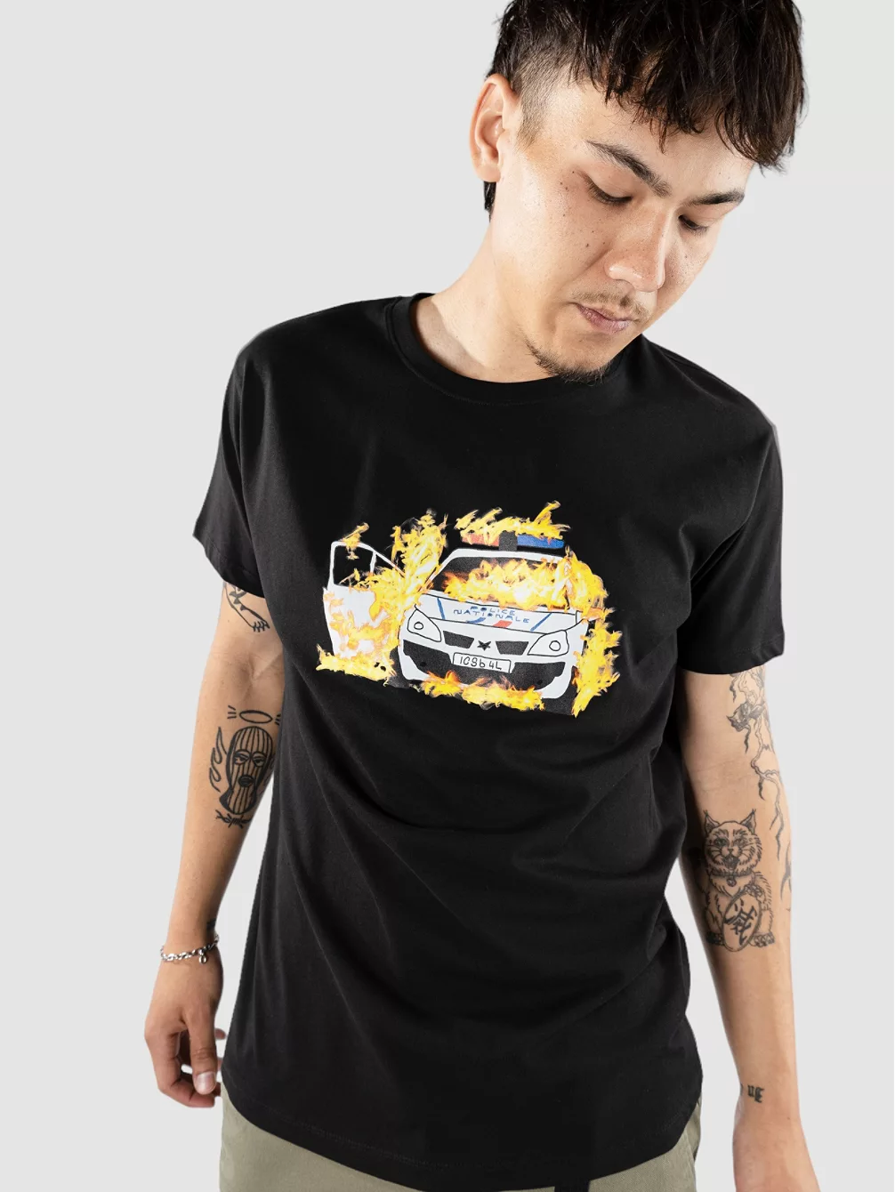 

Футболка с логотипом FTP5 Ice Cream Sb, черный