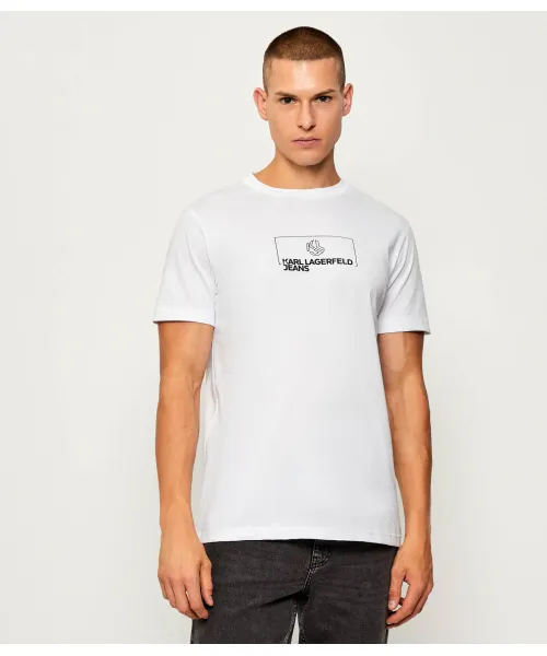 

Футболка Slim fit Karl Lagerfeld Jeans, белый